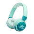 JBL Junior 320BT - Green - Wireless on-ear kids headphones - Hero